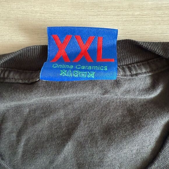 Online Ceramics Jerry Garcia “Space” Tee Black NWT - Picture 6 of 6